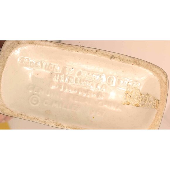 Cheyenne Wyoming Centennial 1867-1967 Commemorative Ceramic Decanter Bottle - Picture 7 of 7